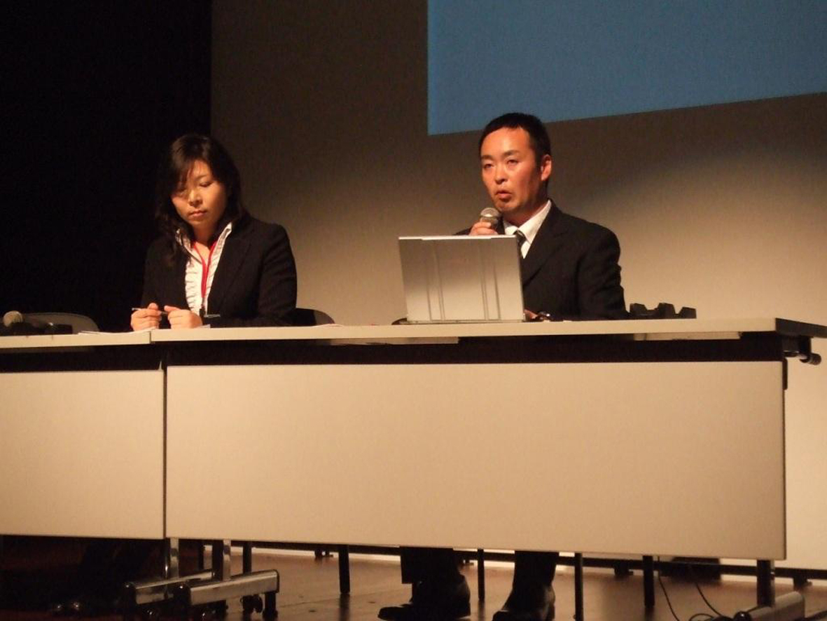 プレゼンの様子